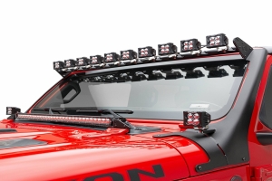 ZROADZ Multi-LED Roof Cross Bar and 2-Pod A-Pillar Complete Light Pod Kit - JL/JT