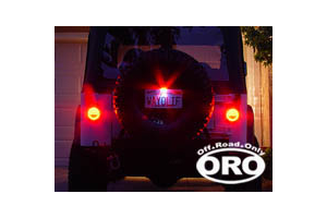 Off Road Only LED Tail Lights, Plate Kit and RH Bracket - LJ/TJ