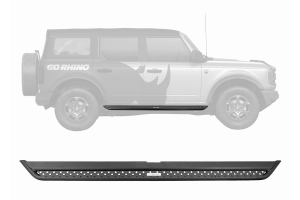 Go Rhino Dominator Extreme DSS Side Step Kit - Black - Bronco 4dr 2021+