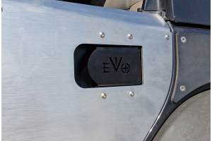 EVO Manufacturing Rear Half Door Sets Aluminum - JK 4dr
