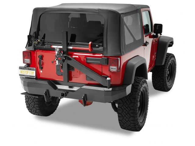 Bestop Highrock Rear Bumper Matte Black - JK