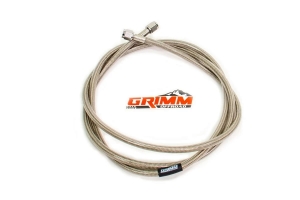 Grimm Offroad Stainless Steel Braided Reinforced Air Hose, 80-inch