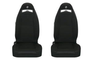 Corbeau Moab Black Neoprene Seat Pair