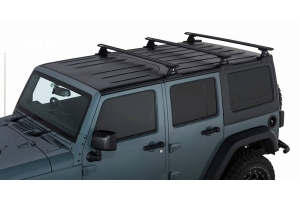 Rhino Rack Vortex RLT600 3-Bar Backbone Roof Rack - Black - JK 4Dr