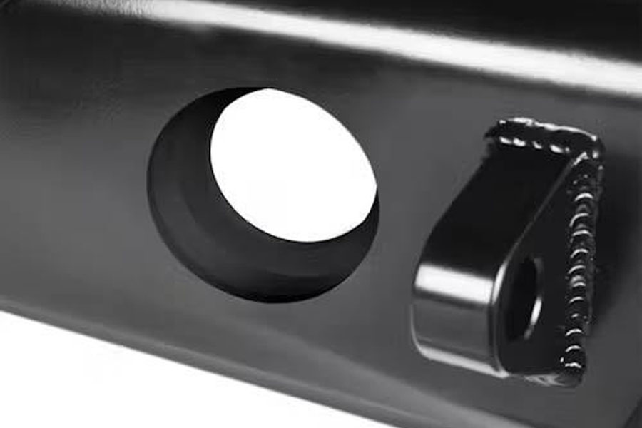 Poison Spyder Crawler Rear Bumper - Black - JL