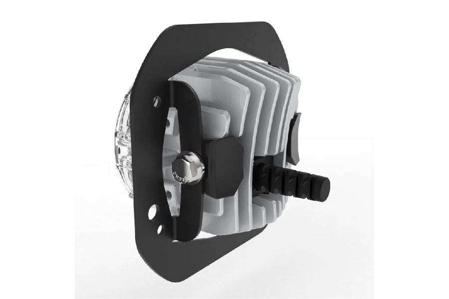 Nacho Offroad Technology 1-Piece Bumper Quatro Fog Mounts - JT/JL/JK