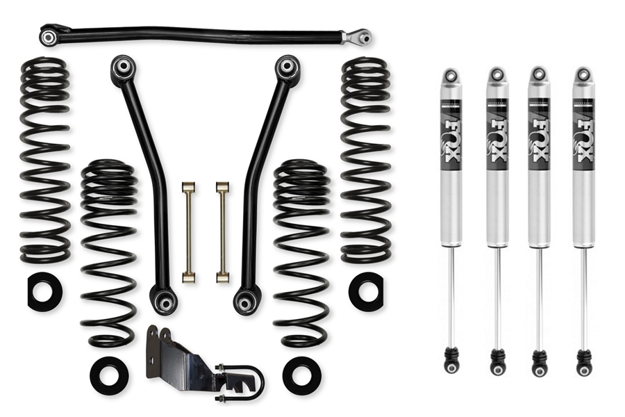 Rock Krawler 3.5in Adventure Lift Kit w/ Shock Options - JL Diesel 