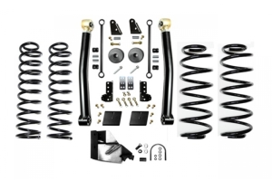 EVO Manufacturing 3.5in Enforcer Lift Kit w/Shock Extensions Stage 2 - JL