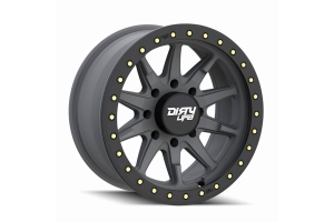 Dirty Life 9304 DT-2 Series Wheel w/ Simulated Ring, Gunmetal - 17x9 5x5  - JT/JL/JK