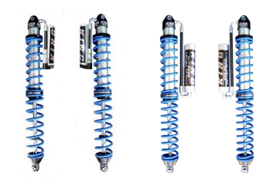 EVO Manufacturing Enforcer PRO NV2514 Stage 3 Coilover Kit w/ Compression Adjusters - Black - JL 2Dr