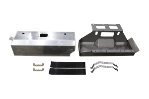 Motobilt Rear Stretch Tank and Skid Plate - Bare - YJ