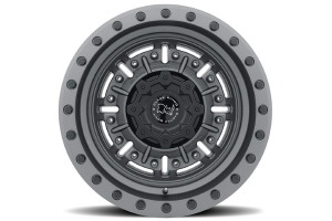 Black Rhino Abrams Wheel, 17x8.5 6x139 - Textured Matte Gunmetal  - Ford Bronco