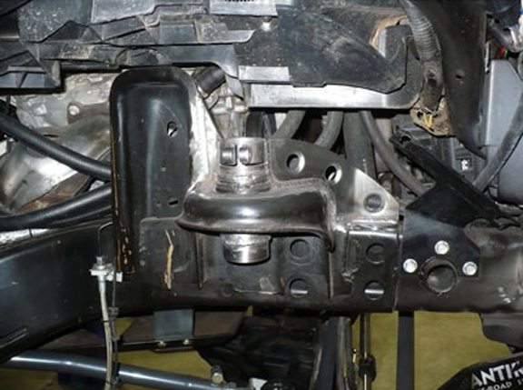 Synergy Manufacturing Thru Coil Air Bump Kit Front - JK