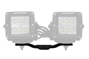Go Rhino Dual 3x3 Cube Light Hood Hinge Mounts - JT/JL