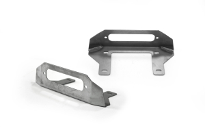 LOD Destroyer Front Bumper Fairlead Mount Bare Steel - JT/JL/JK