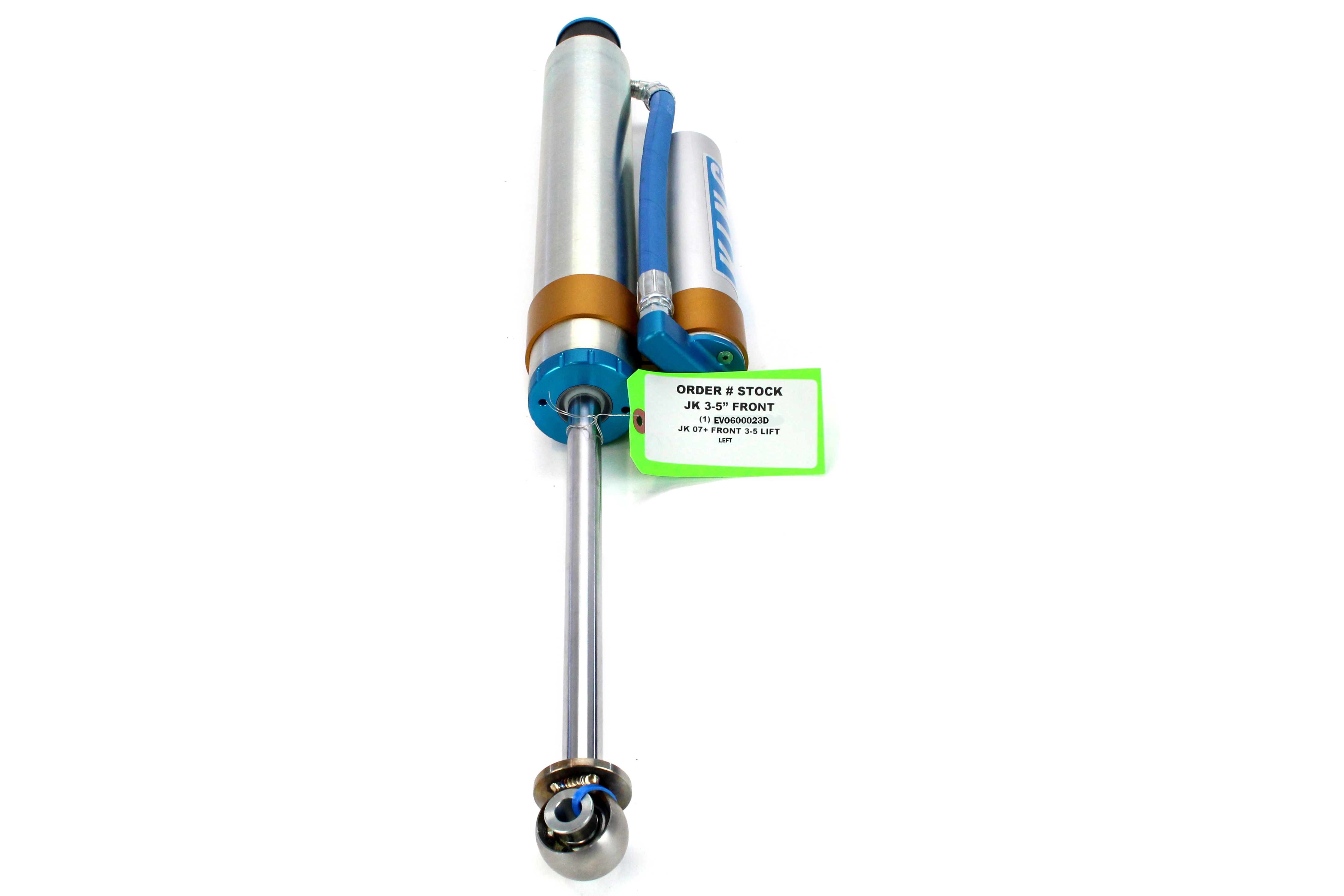 EVO Manufacturing Spec King 2.5in Air Driver Side Shock Front 3-5in Lift - JK