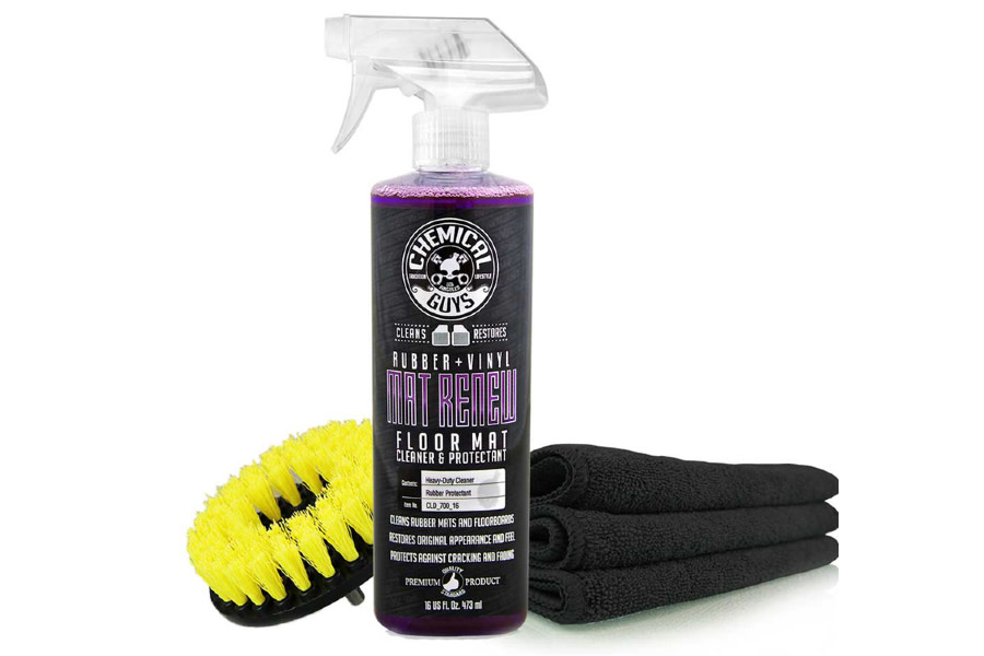 Chemical Guys Rubber and Vinyl Floor Mat Cleaning Kit, HOL70016