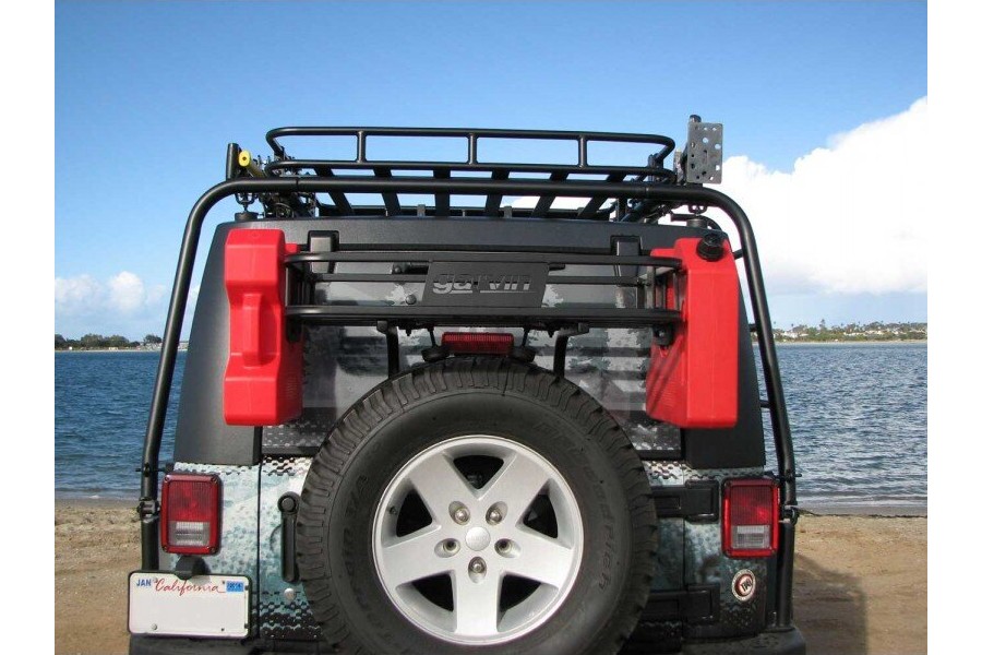 Garvin Trail Rack RotoPax Can Holder - JL/JK