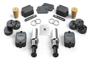 Teraflex SpeedBump Front and Falcon Progressive Rear Bump Stop Kit, 0-4.5 Lift - JL