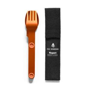 Full Windsor Magware Magnetic Flatware, Single Set - Orange 