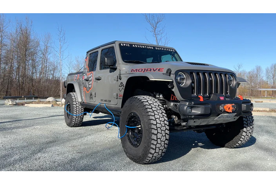 EPIC Adventures Outfitters Kraken Tire Inflation System GEN2 for Brushless ARB Twin Air Compressor - JT/JL