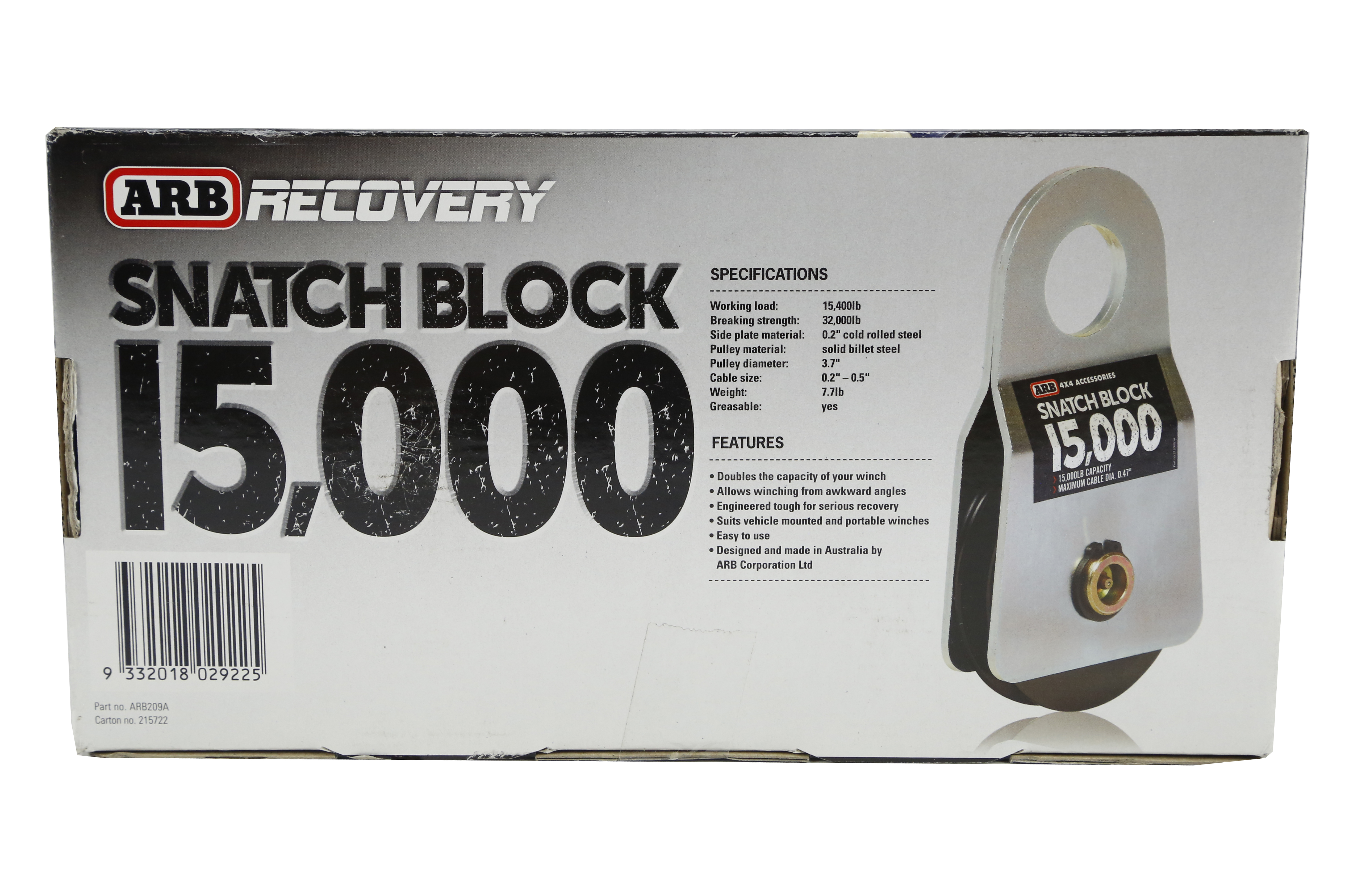 ARB Snatch Block