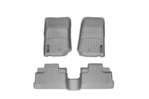 WeatherTech Front and Rear Floor Liner Grey Package - JK 2007-13