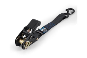 Borne Off-Road Medium Duty Ratchet Tie Down Kit 4 Pack, Black