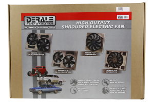 Derale Direct Mount Electric Fan Kit - Jeep Rubicon 2003-2006