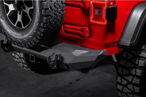 RIVAL Aluminum Rear Stubby Bumper - JL