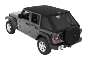Bestop Trektop NX Slantback Soft Top, Black Diamond - JL 4Dr