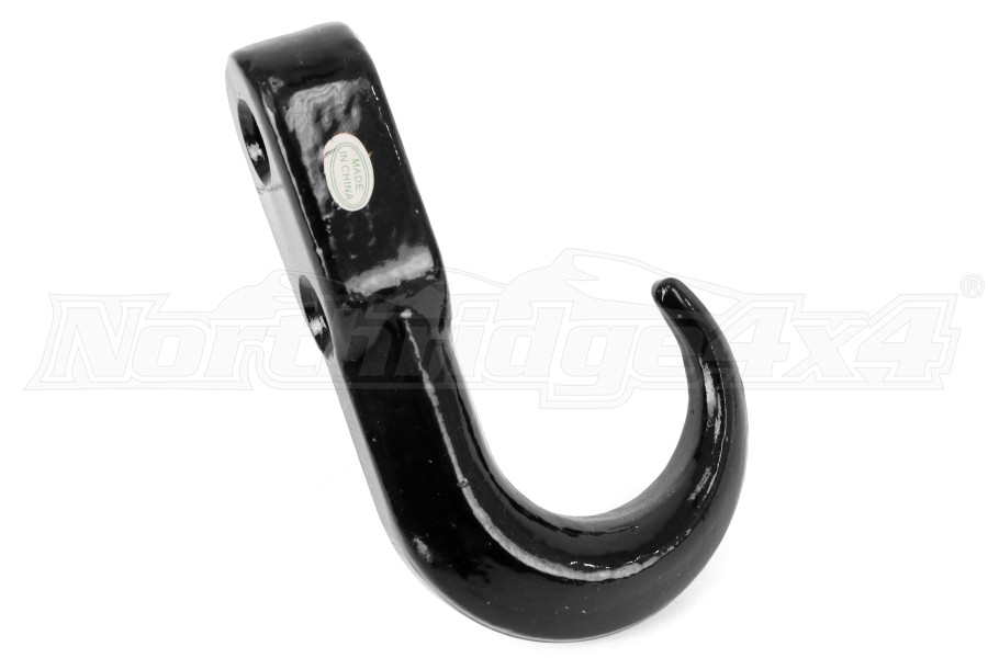 Warn Tow Hook Black