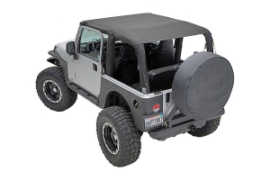 Smittybilt Extended Soft Top Black Diamond - JK 2DR 2007-09