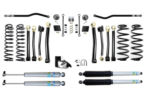 Evo Manufacturing 4.5in Enforcer Stage 4 PLUS Lift Kit w/ Bilstein Shocks - JL 4Dr