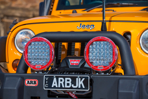 ARB Deluxe Front Bumper w/ Winch Bull Bar Black - JK