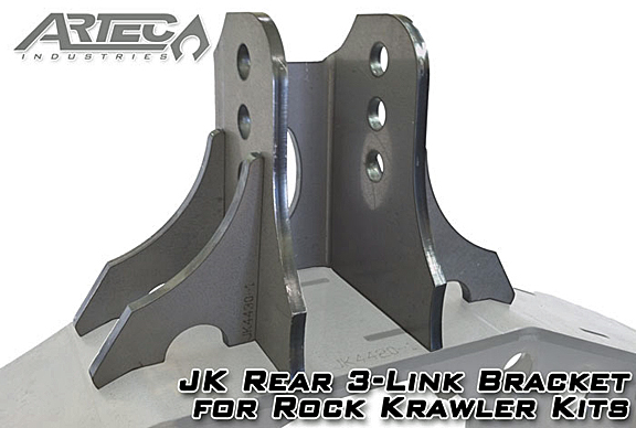 Artec Industries 3-Link Bracket Rear for Rock Krawler Kits - JK