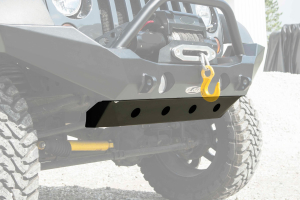 LOD Destroyer Front Bumper Skid Plate Black Powder Coated - JK