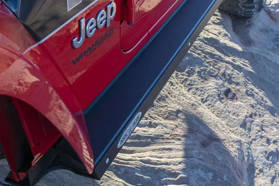 Rock Slide Engineering Step Slider Skid Plates - Pair - JL 2026 4dr
