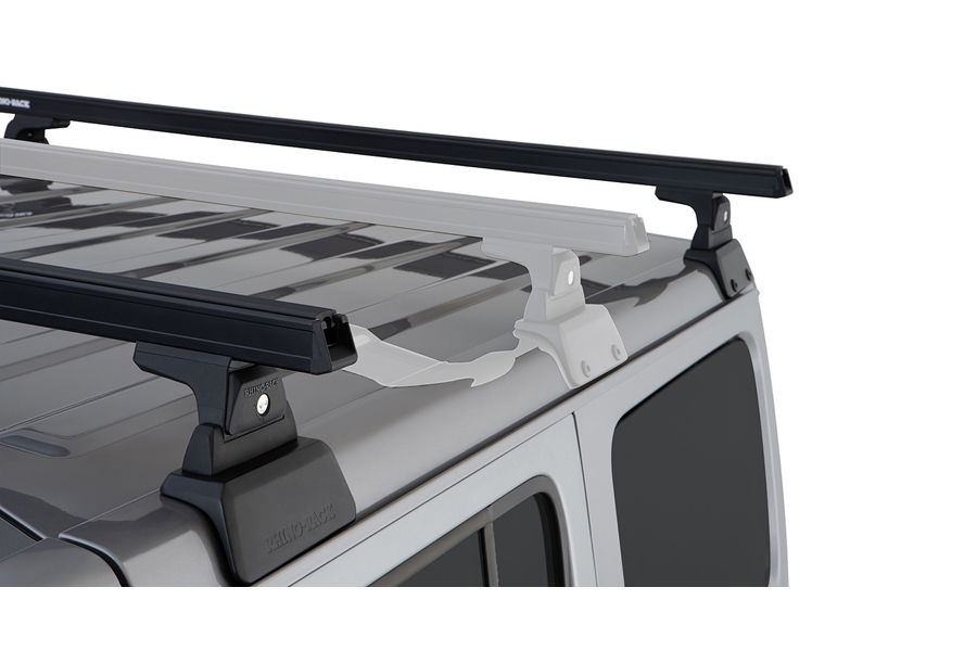 Rhino-Rack HD RLT600 2 Bar Backbone Roof Rack - JL 4Dr