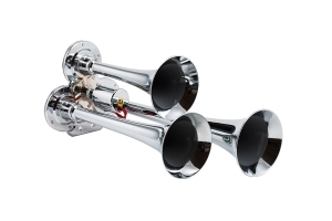 Kleinn Model 130 Triple Train Horn - Chrome