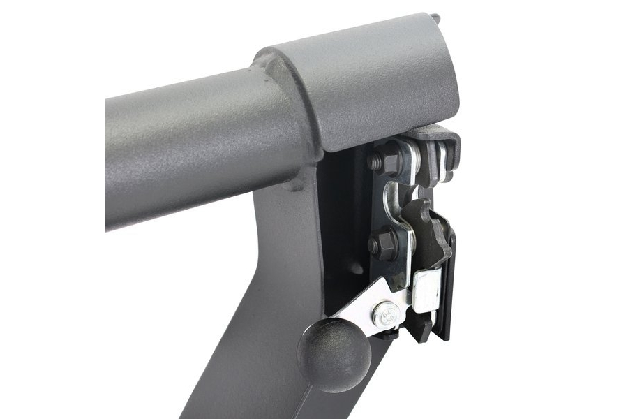 Go Rhino Trailline Rear Tubular Doors - Textured Black - JT / JL 4dr