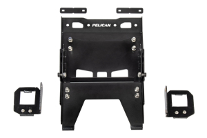 Pelican Cargo Case Side Mount (Toyota Deck Rail) - Black