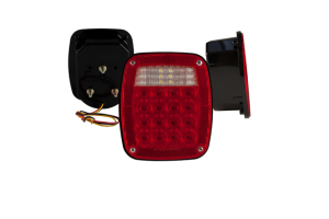 Truck-Lite LED Signal-Stat Combo Right Side Tail Light Kit Clear/Red