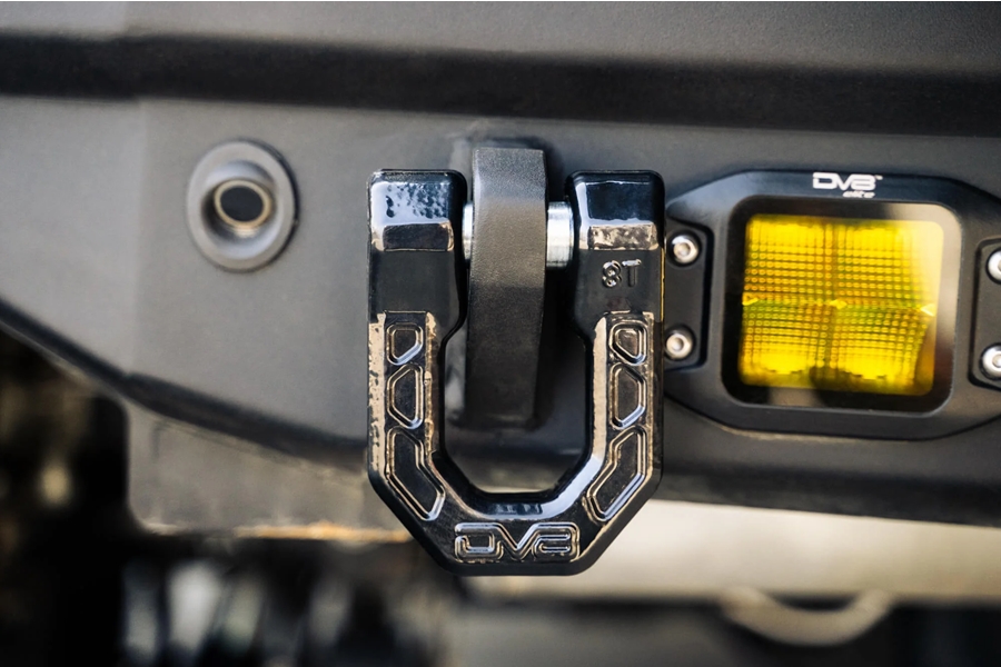 DV8 Offroad Elite Series D-Rings, Black - Pair