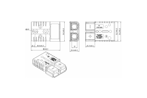 Bulldog Winch Quick Connect Set, 350A