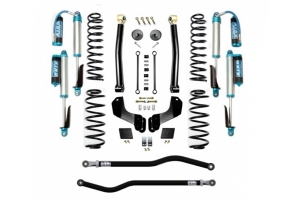 Evo Manufacturing 2.5in Enforcer Overland Stage 2 PLUS Lift Kit w/ Comp Adjuster Shocks - JL Diesel 