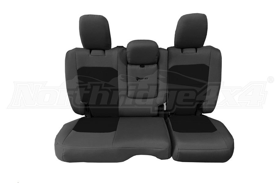Jeep JL 4dr Bartact Tactical Rear Seat Cover wFold Down Armrest