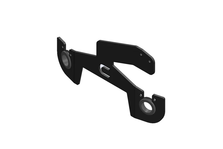 Clayton Off Road Parking Brake Cable Relocation Bracket - JL