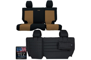 Bartact Tactical Series Rear Split Bench Seat Cover - JK 4dr 2007