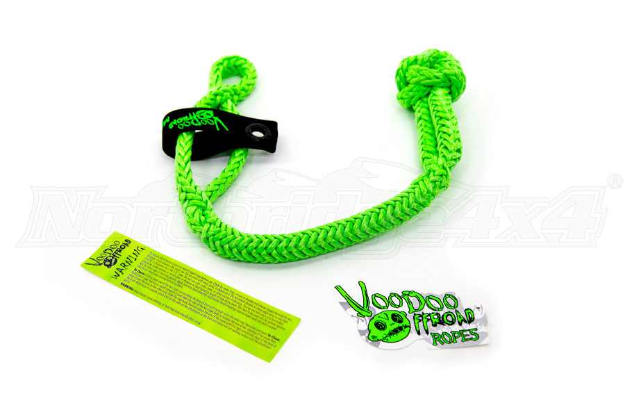 VooDoo Offroad Soft Shackle .5x8in Green
